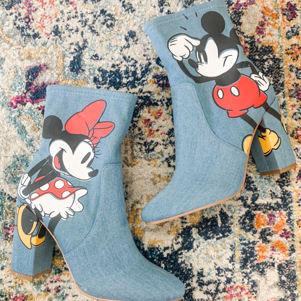 ALDO x Disney Stepinmagic Denim Boots
